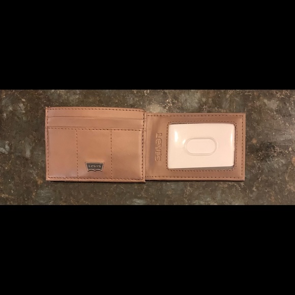 Levi’s Mens Small Magnetic Wallet, Brown, Brown Not Tan, NWOT, Never Used - Picture 4 of 11